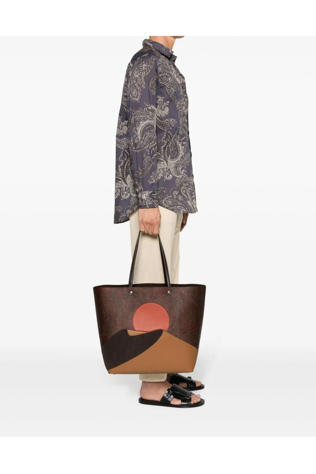 Etro-OUTLET-SALE-Paisley-Print Essential Maxi Tote Bag-ARCHIVIST