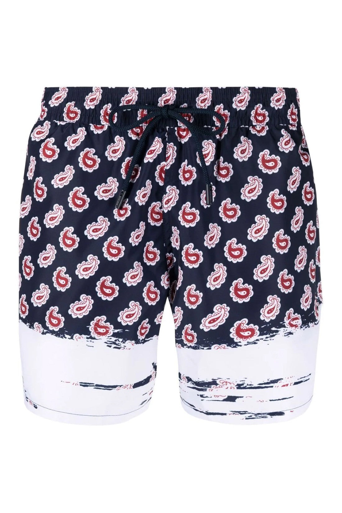 Etro-OUTLET-SALE-Paisley Print Logo Swim Shorts-ARCHIVIST