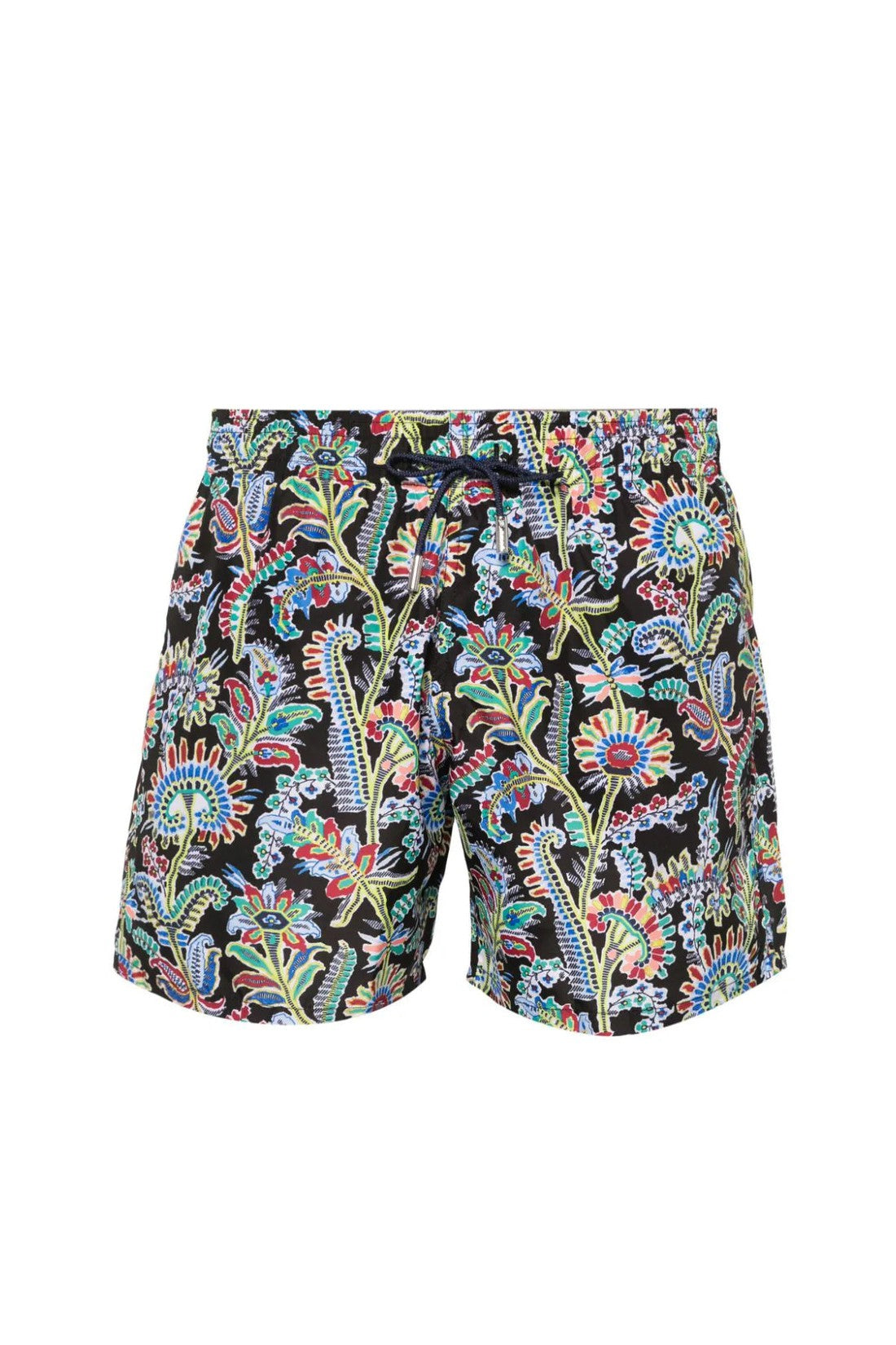 Etro-OUTLET-SALE-Paisley Print Logo Swim Shorts-ARCHIVIST