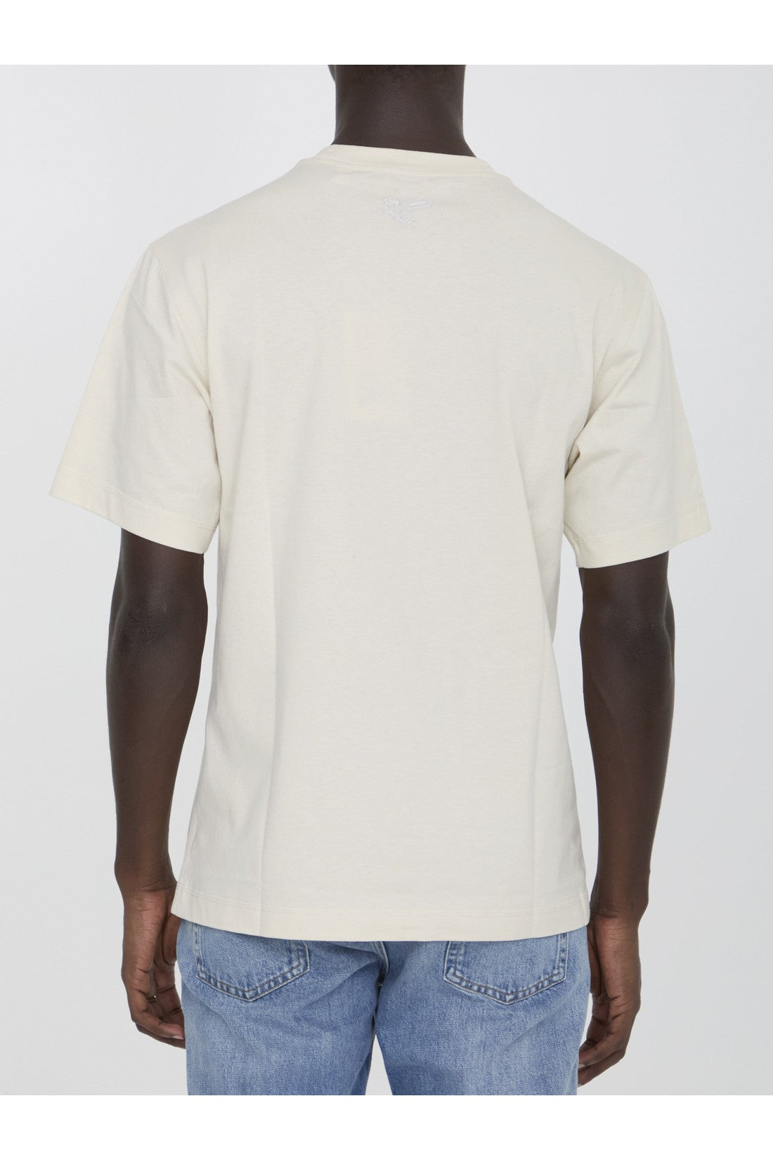 BURBERRY-OUTLET-SALE-Paisley logo t-shirt-ARCHIVIST