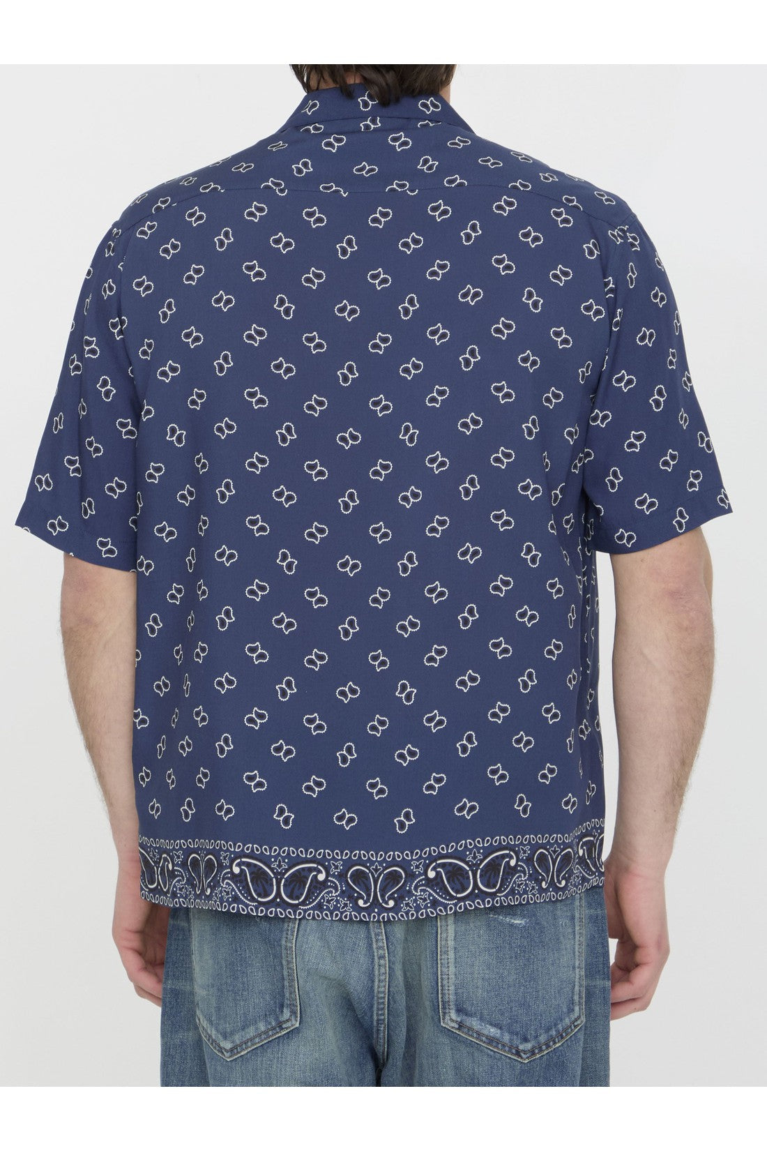 PALM ANGELS-OUTLET-SALE-Paisley print shirt-ARCHIVIST