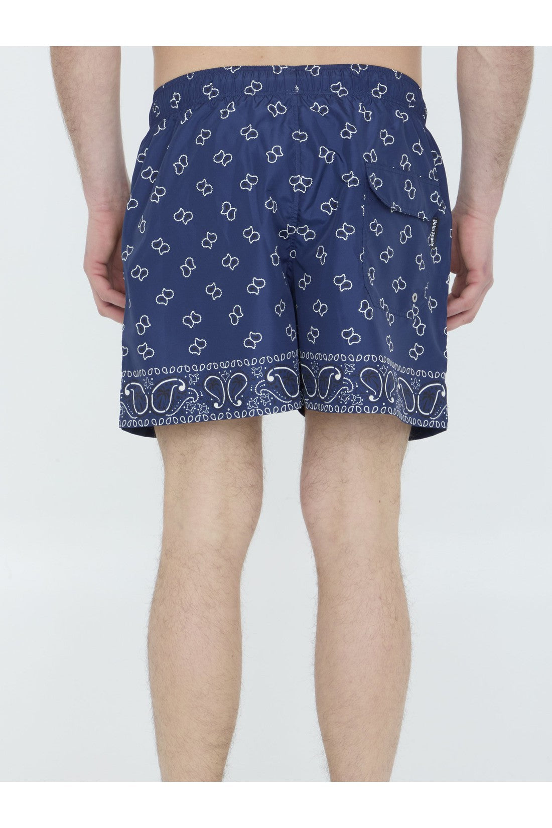 PALM ANGELS-OUTLET-SALE-Paisley print swim shorts-ARCHIVIST