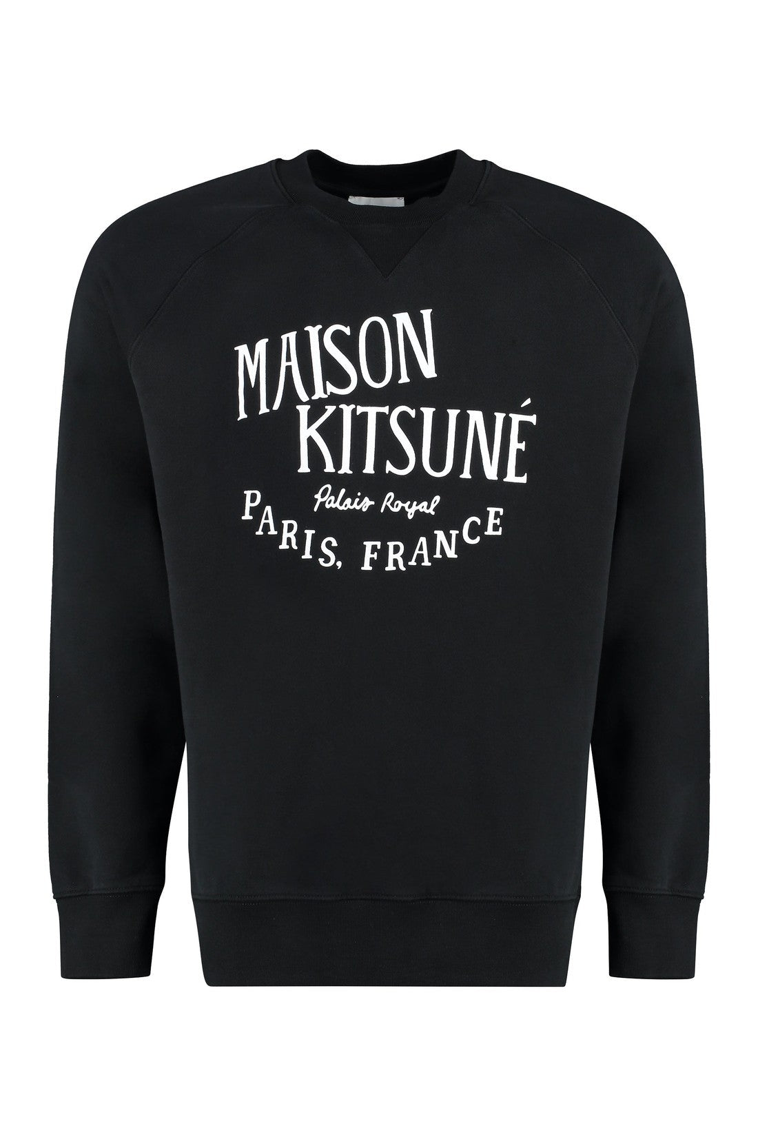 Maison Kitsuné-OUTLET-SALE-Palais Royal printed cotton sweatshirt-ARCHIVIST