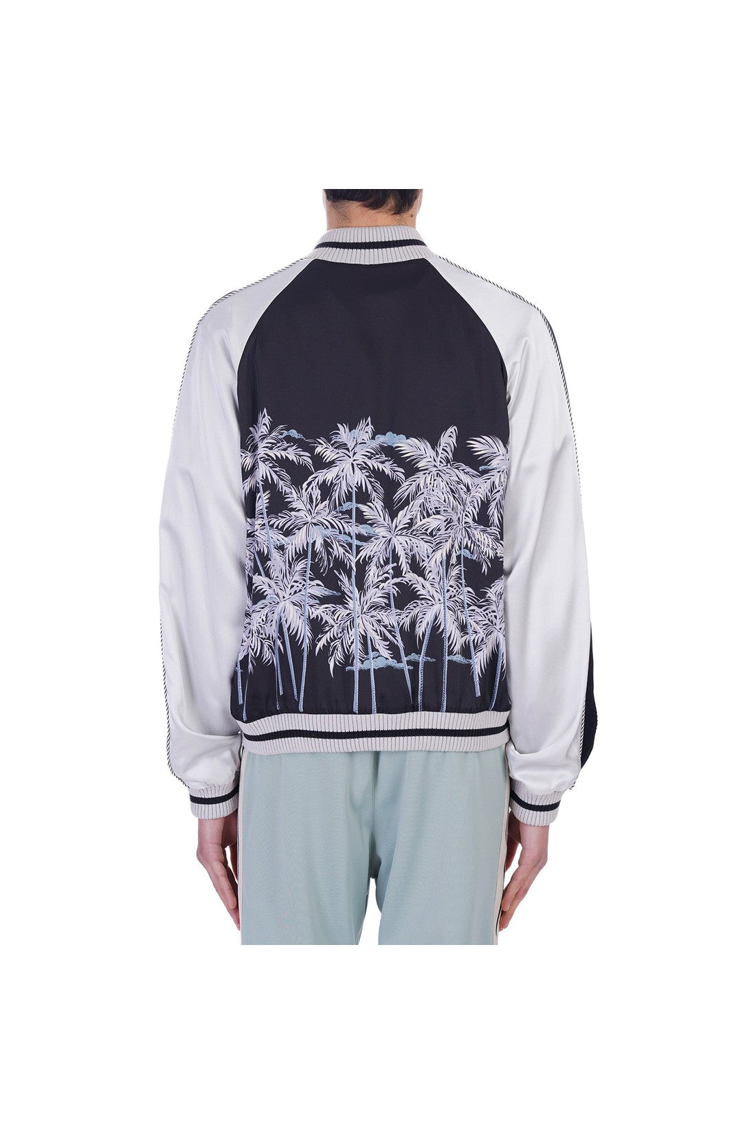 PALM ANGELS-OUTLET-SALE-Palm Angels Casual Printed Bomber-ARCHIVIST