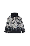 PALM ANGELS-OUTLET-SALE-Palm Angels Hooded Printed Shirt-ARCHIVIST