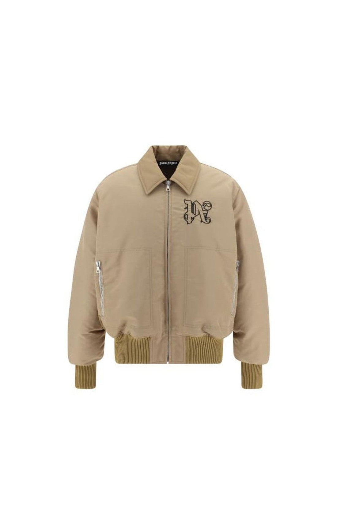 Palm Angels-OUTLET-SALE-Palm Angels Padded Bomber Jacket-ARCHIVIST