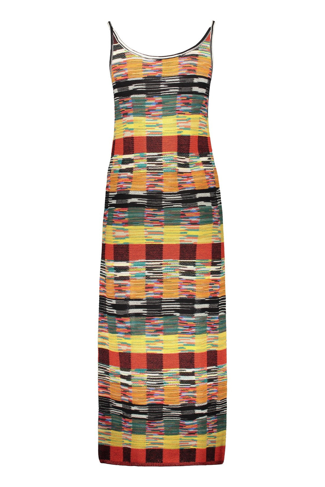 Palm Angels-OUTLET-SALE-Palm Angels X Missoni knitted long dress-ARCHIVIST