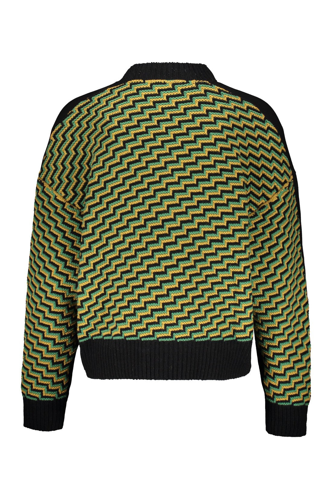 Palm Angels-OUTLET-SALE-Palm Angels X Missoni printed cotton sweatshirt-ARCHIVIST