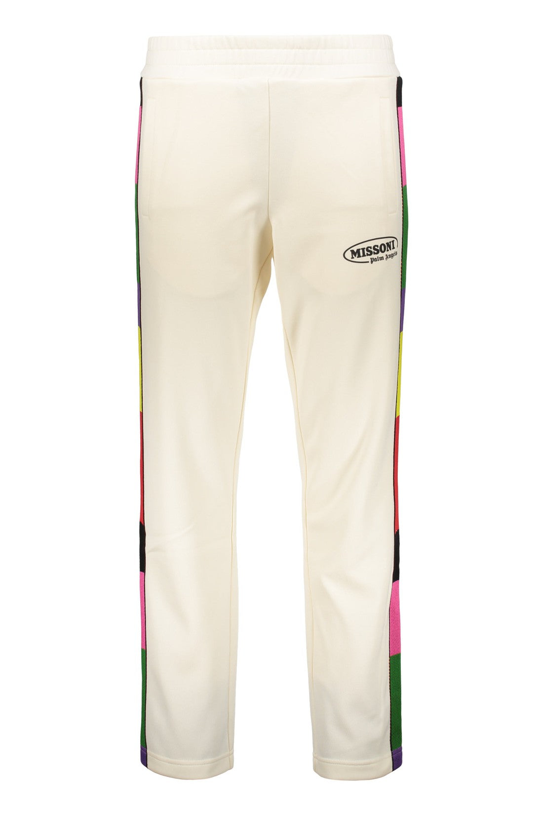 Palm Angels-OUTLET-SALE-Palm Angels X Missoni track-pants with decorative stripes-ARCHIVIST