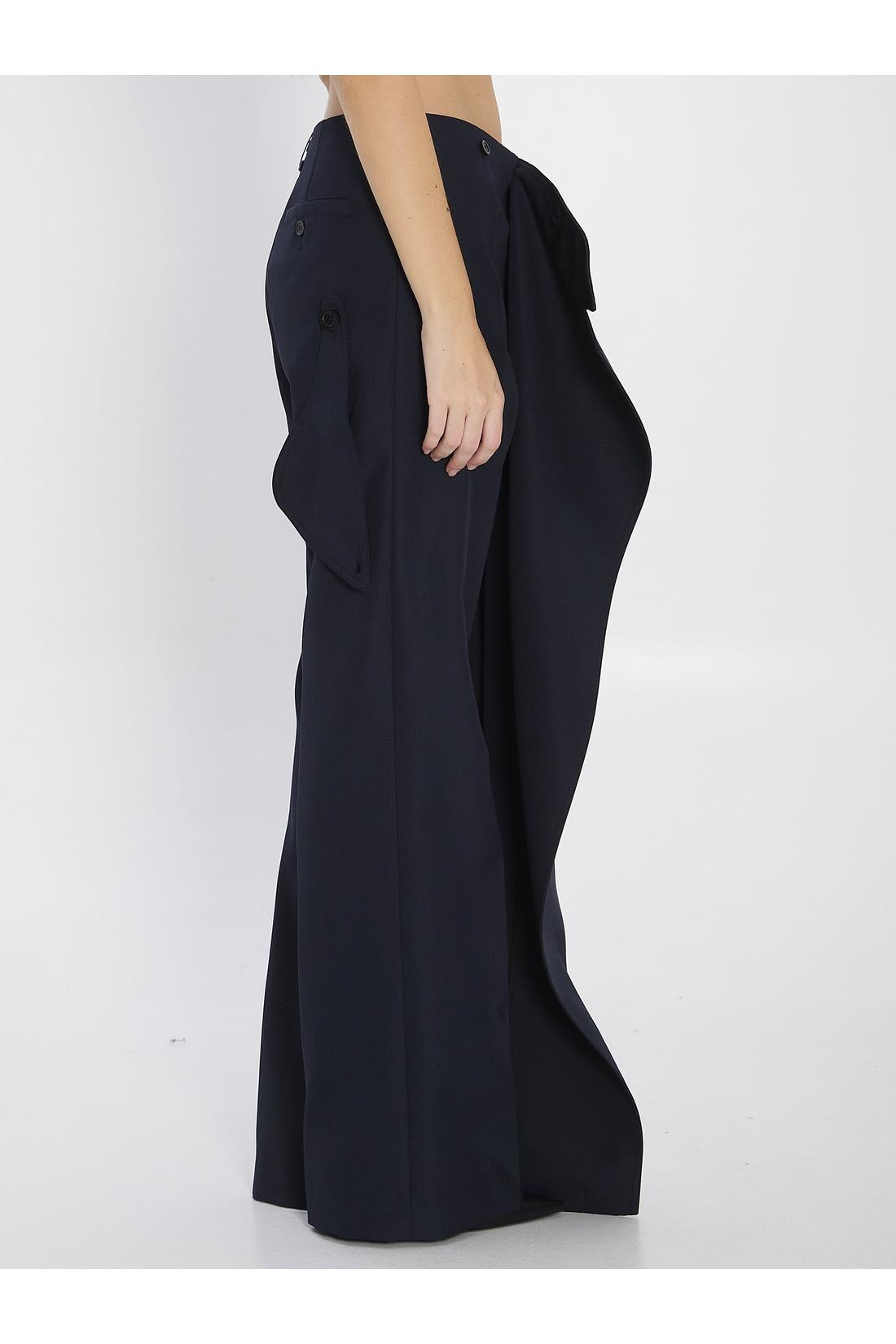 Jean Paul Gaultier-OUTLET-SALE-Pantaskirt with trench details-ARCHIVIST