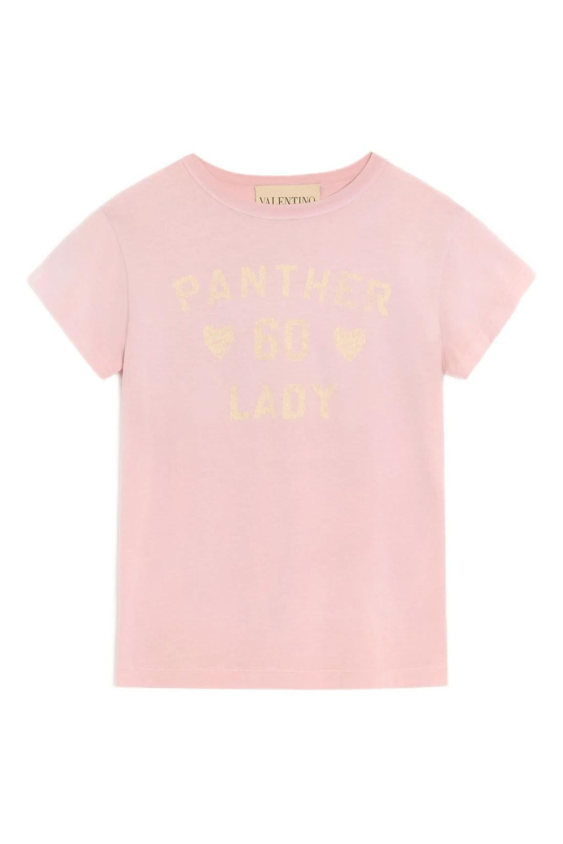 Valentino Garavani-OUTLET-SALE-Panther Lady t-shirt-ARCHIVIST