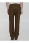 SAINT LAURENT-OUTLET-SALE-Pants in cotton twill-ARCHIVIST