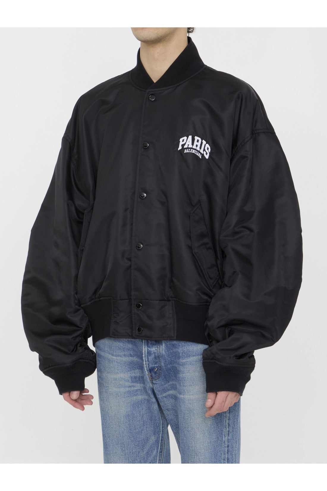 BALENCIAGA-OUTLET-SALE-Paris Balenciaga Varsity Jacket-ARCHIVIST