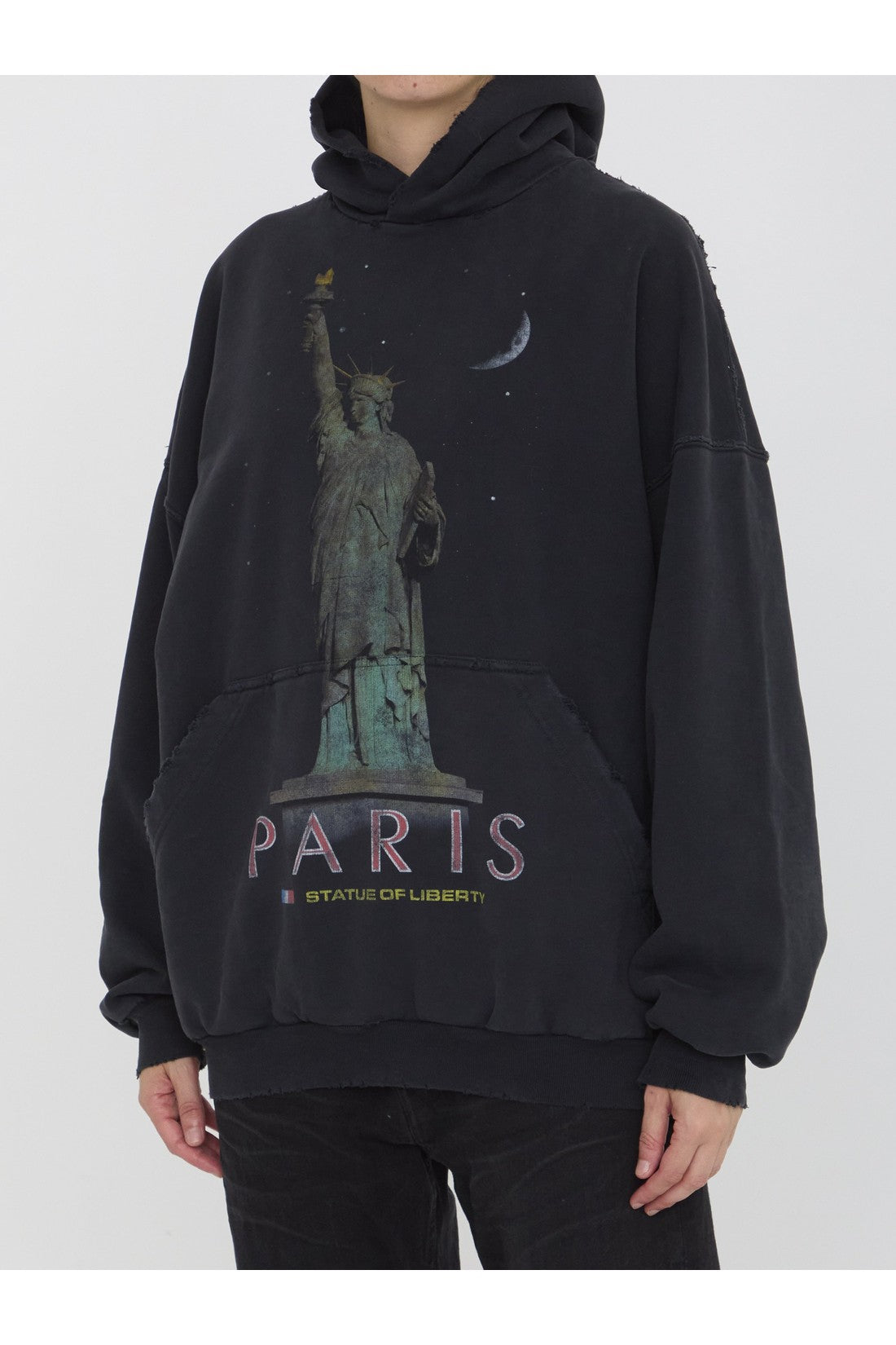 BALENCIAGA-OUTLET-SALE-Paris Liberty hoodie-ARCHIVIST