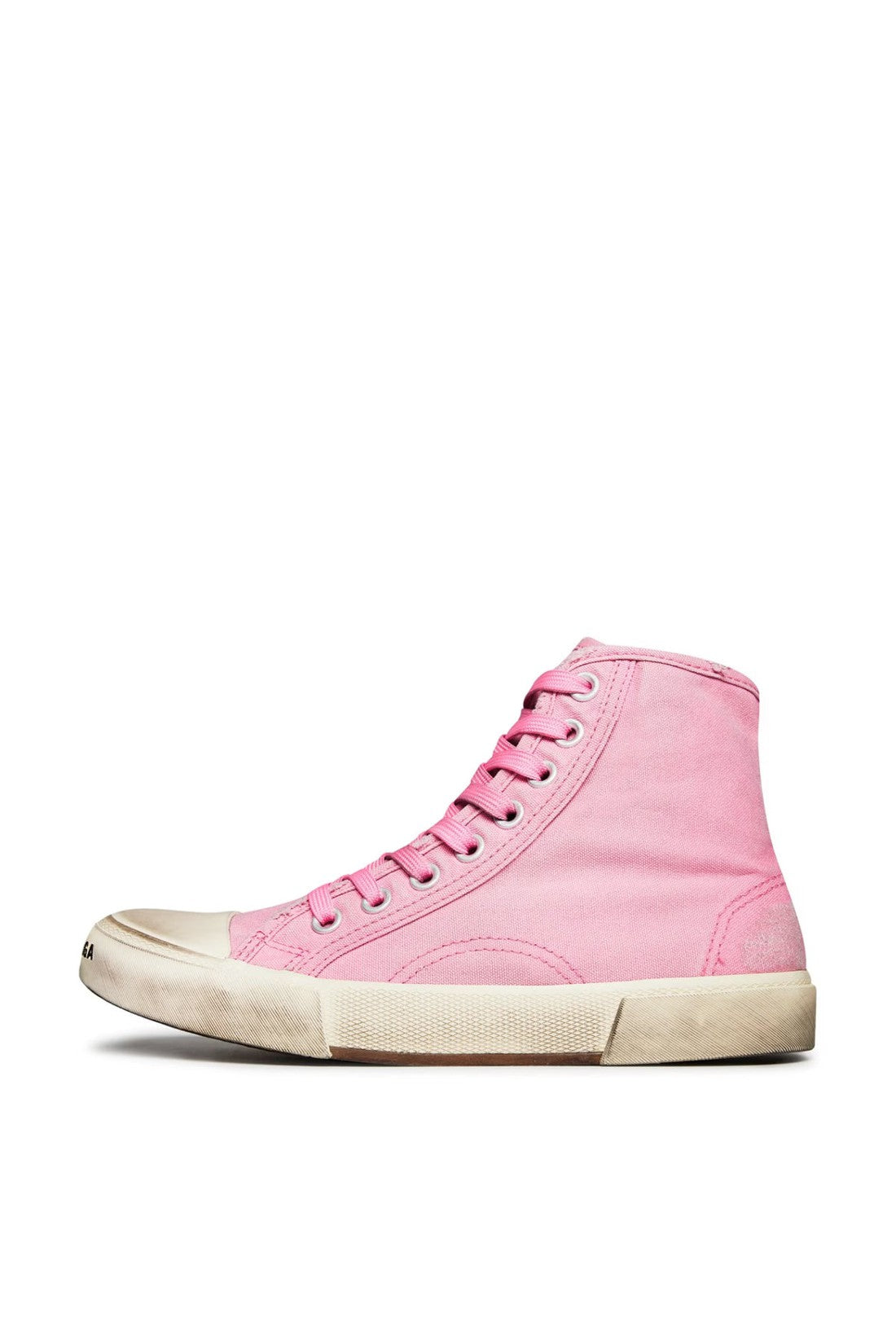 Balenciaga-OUTLET-SALE-Paris Vulc Destroyed Fabric Hi-Top Sneakers-ARCHIVIST