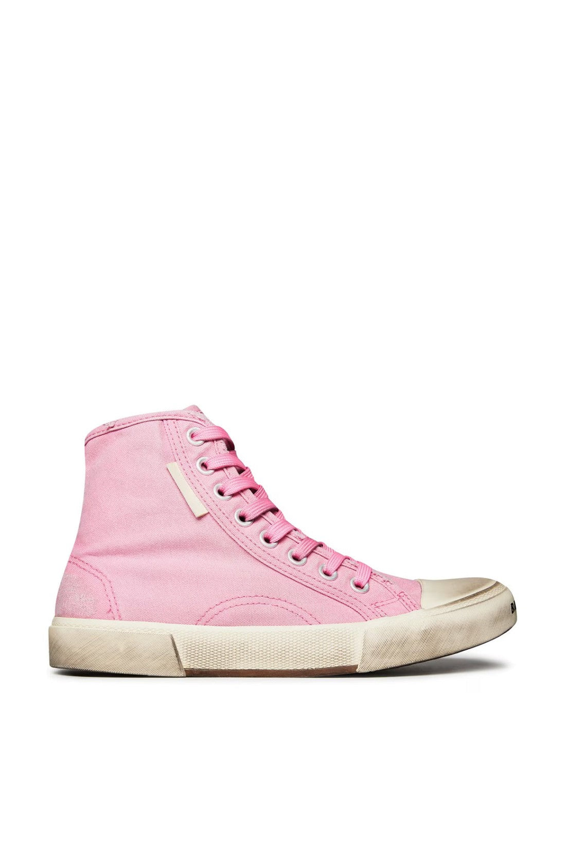 Balenciaga-OUTLET-SALE-Paris Vulc Destroyed Fabric Hi-Top Sneakers-ARCHIVIST