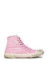 Balenciaga-OUTLET-SALE-Paris Vulc Destroyed Fabric Hi-Top Sneakers-ARCHIVIST