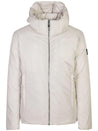 Calvin Klein-OUTLET-SALE-Parka BEIGE-ARCHIVIST