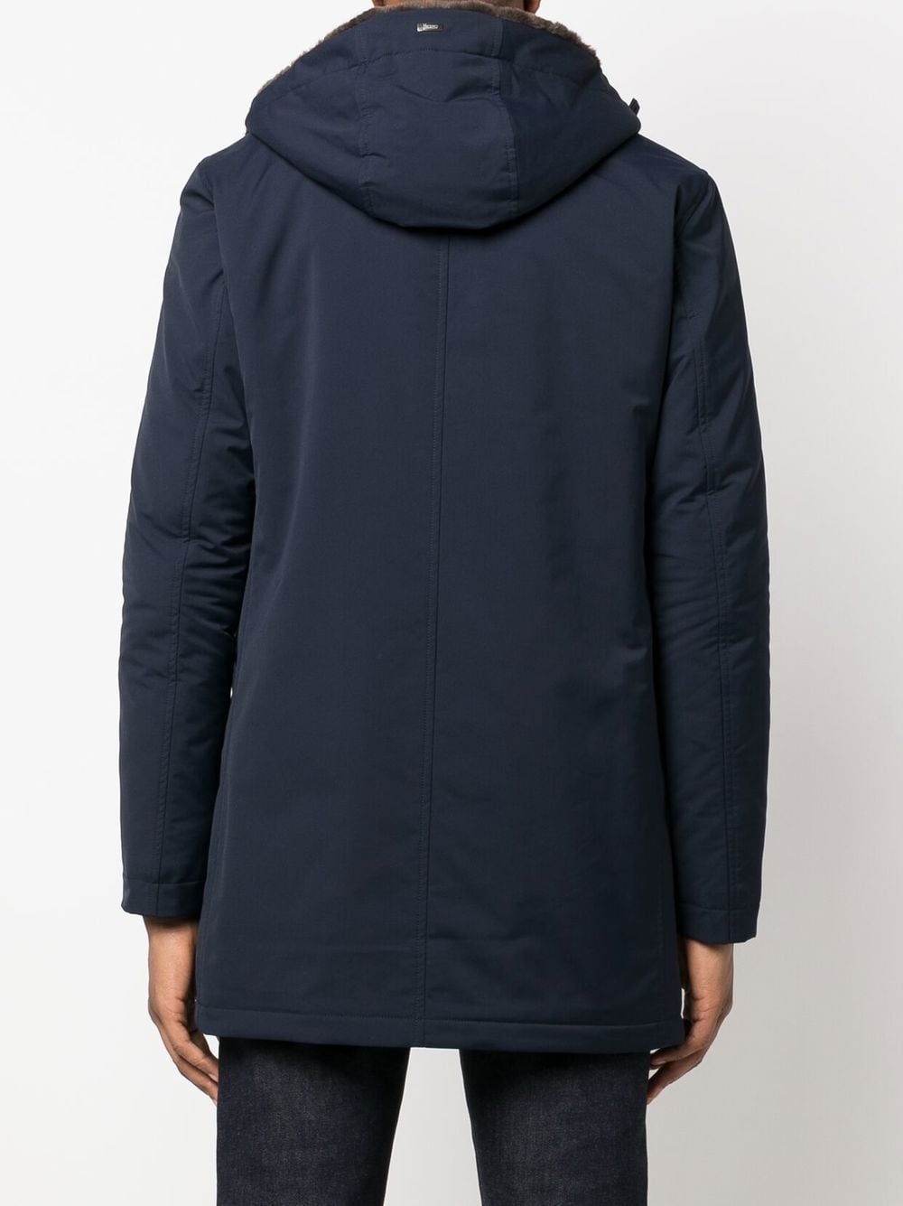 Herno-OUTLET-SALE-Parka BLAU-ARCHIVIST