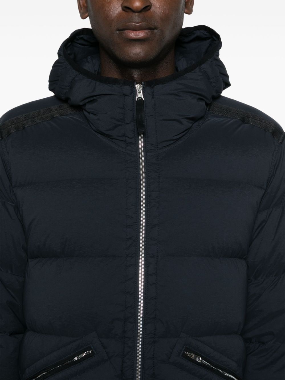 Stone Island-OUTLET-SALE-Parka BLAU-ARCHIVIST