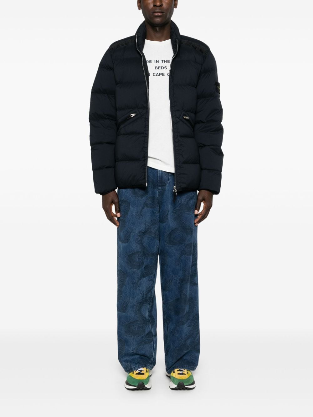 Stone Island-OUTLET-SALE-Parka BLAU-ARCHIVIST