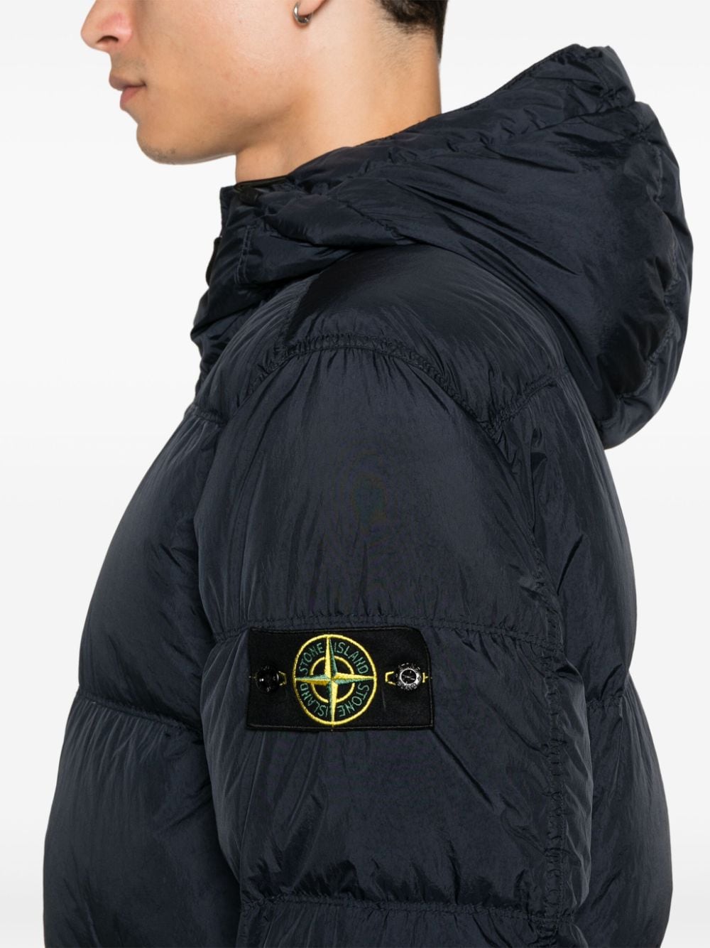 Stone Island-OUTLET-SALE-Parka BLAU-ARCHIVIST