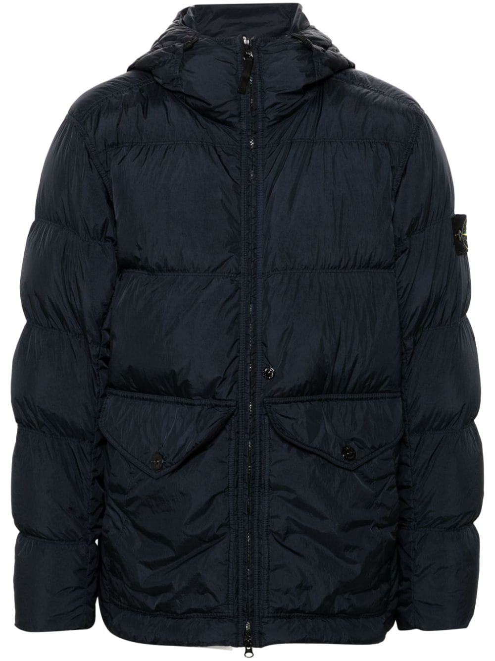 Stone Island-OUTLET-SALE-Parka BLAU-ARCHIVIST