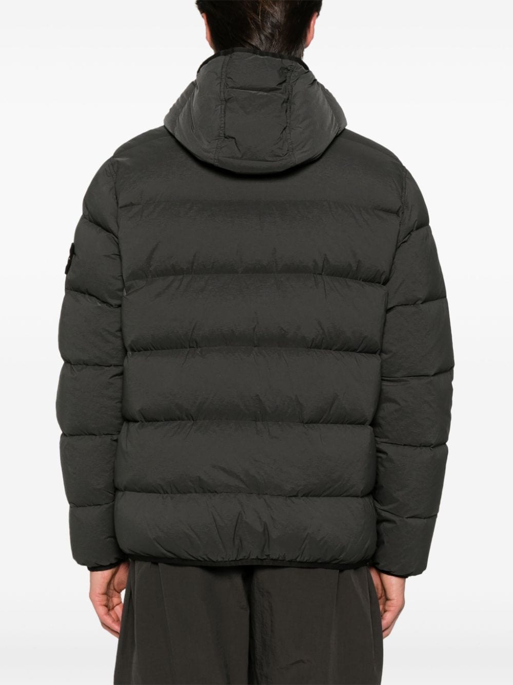 Stone Island-OUTLET-SALE-Parka GRAU-ARCHIVIST