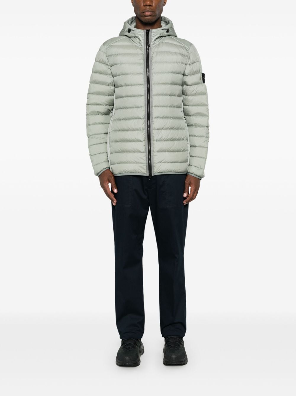 Stone Island-OUTLET-SALE-Parka GRAU-ARCHIVIST