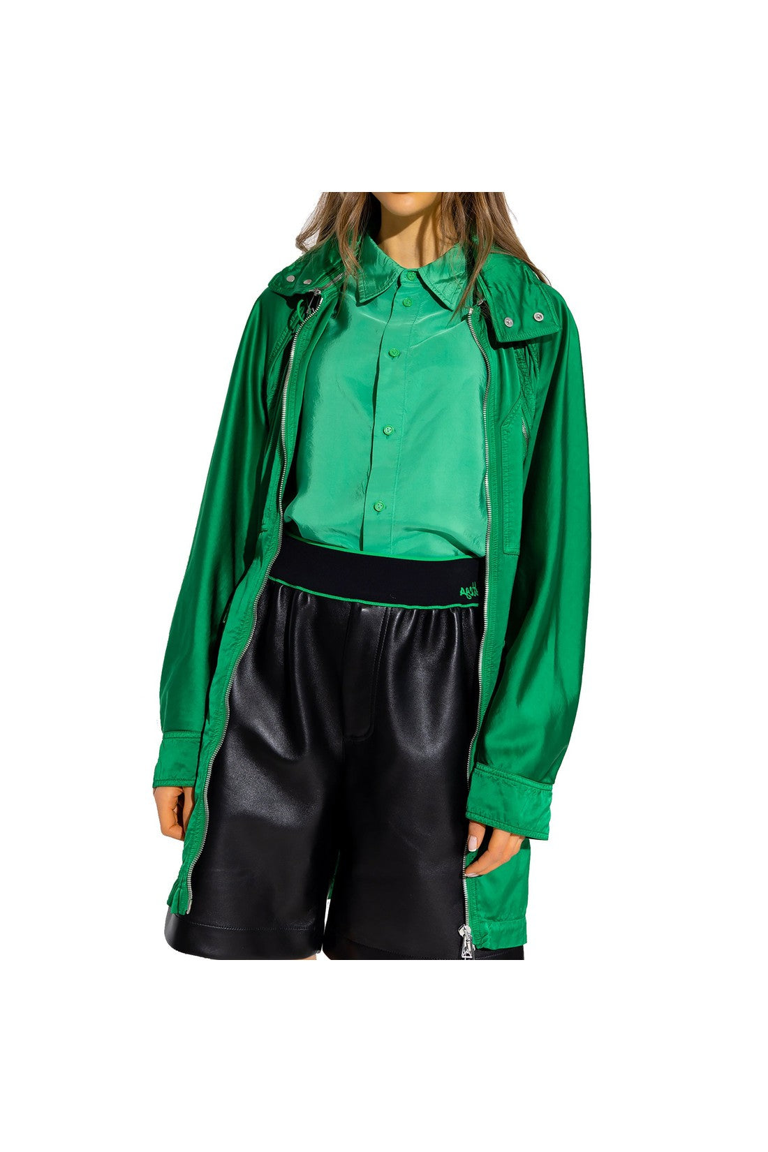 Bottega Veneta-OUTLET-SALE-Parka Grün-ARCHIVIST