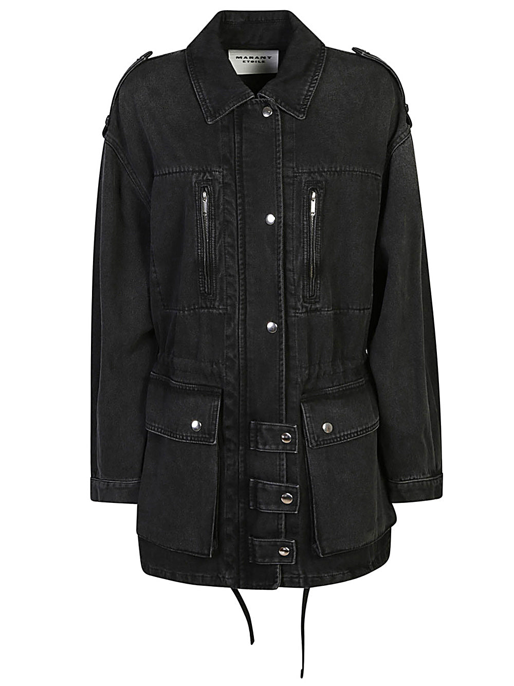 Marant Etoile-OUTLET-SALE-Parka SCHWARZ-ARCHIVIST