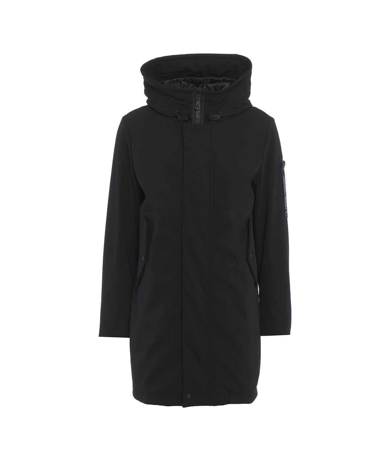 PEUTEREY-OUTLET-SALE-Parka SCHWARZ-ARCHIVIST