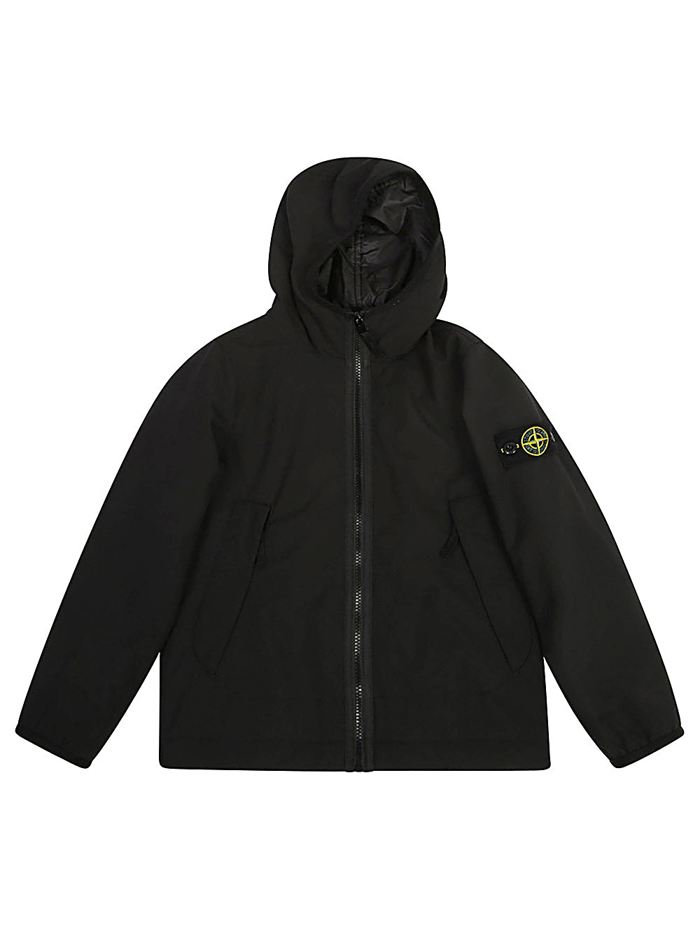 STONE ISLAND KIDS-OUTLET-SALE-Parka SCHWARZ-ARCHIVIST