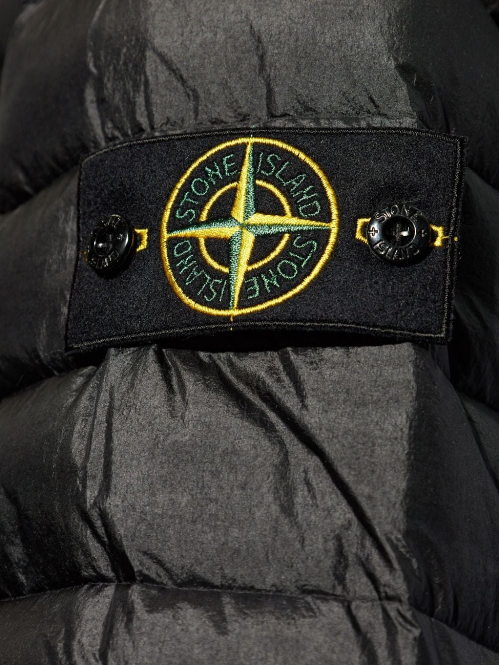 Stone Island-OUTLET-SALE-Parka SCHWARZ-ARCHIVIST