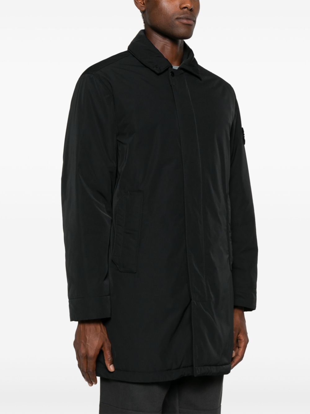 Stone Island-OUTLET-SALE-Parka SCHWARZ-ARCHIVIST