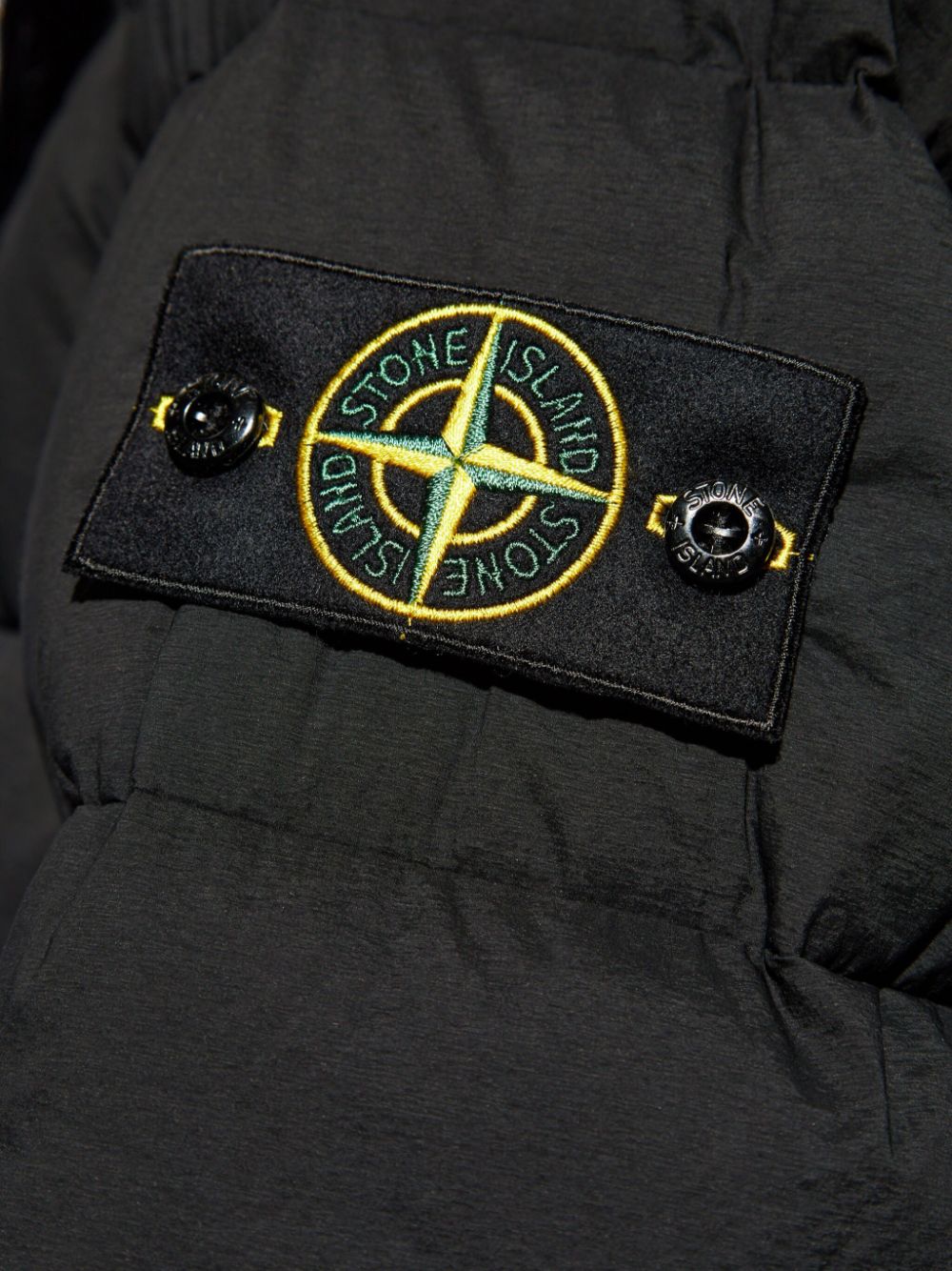 Stone Island-OUTLET-SALE-Parka SCHWARZ-ARCHIVIST