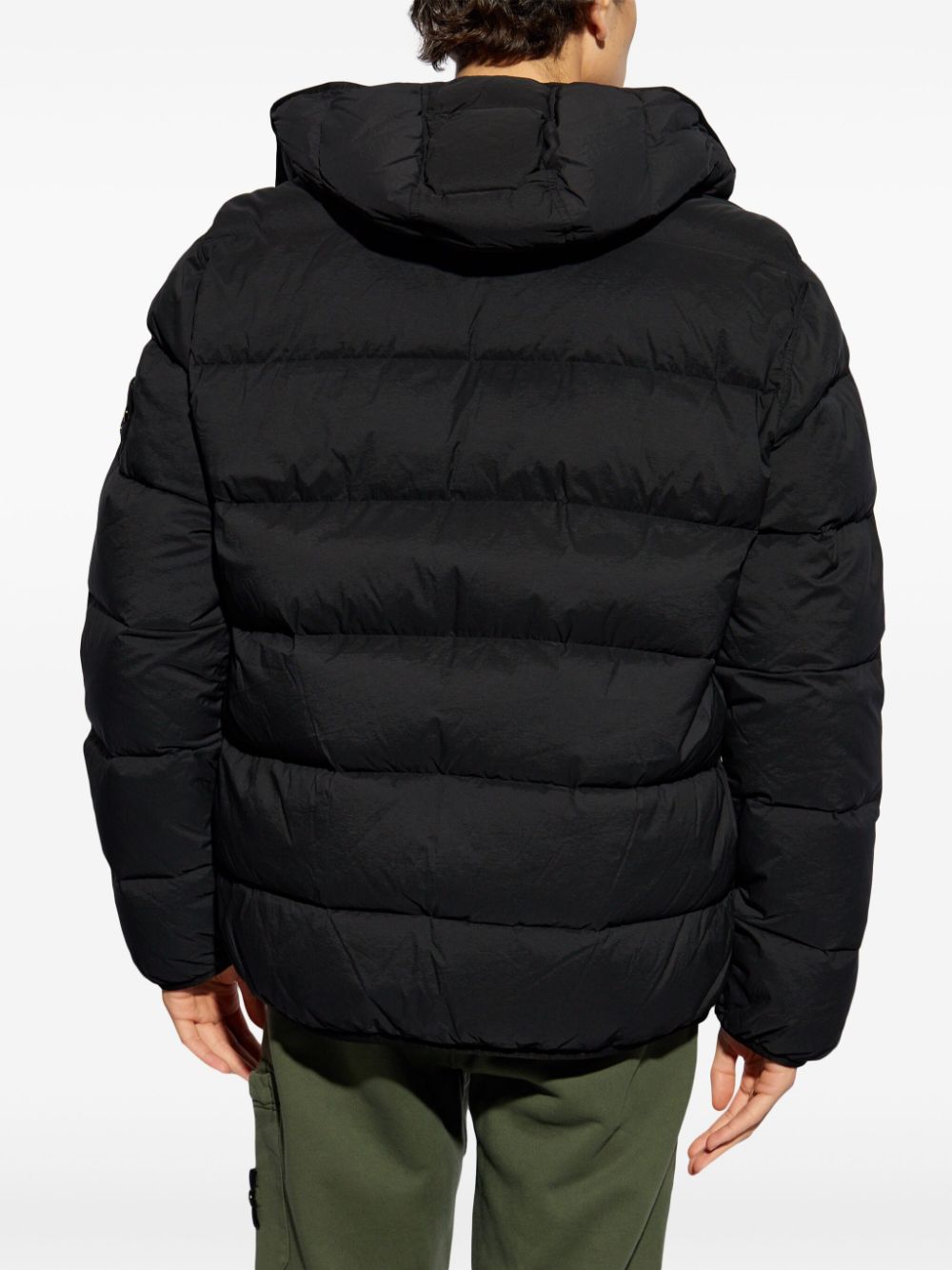 Stone Island-OUTLET-SALE-Parka SCHWARZ-ARCHIVIST