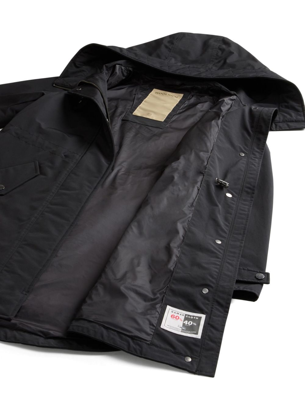 Woolrich-OUTLET-SALE-Parka SCHWARZ-ARCHIVIST