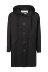 JIL SANDER-OUTLET-SALE-Parka Schwarz-ARCHIVIST