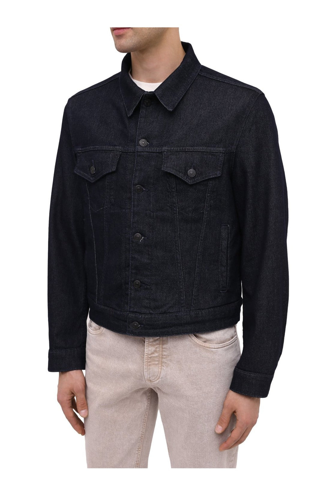 Hugo Boss-OUTLET-SALE-Pasedena Denim Jacket-ARCHIVIST