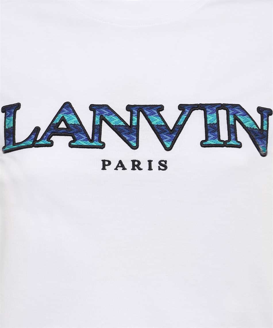 Lanvin-OUTLET-SALE-Patch detail cotton t-shirt-ARCHIVIST