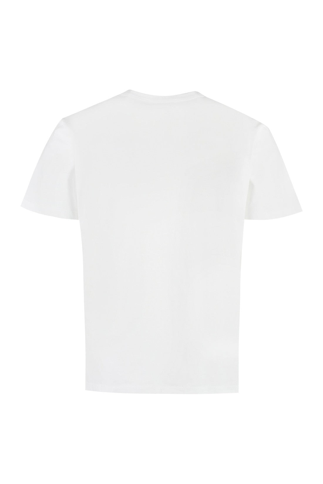 Maison Kitsuné-OUTLET-SALE-Patch detail cotton t-shirt-ARCHIVIST