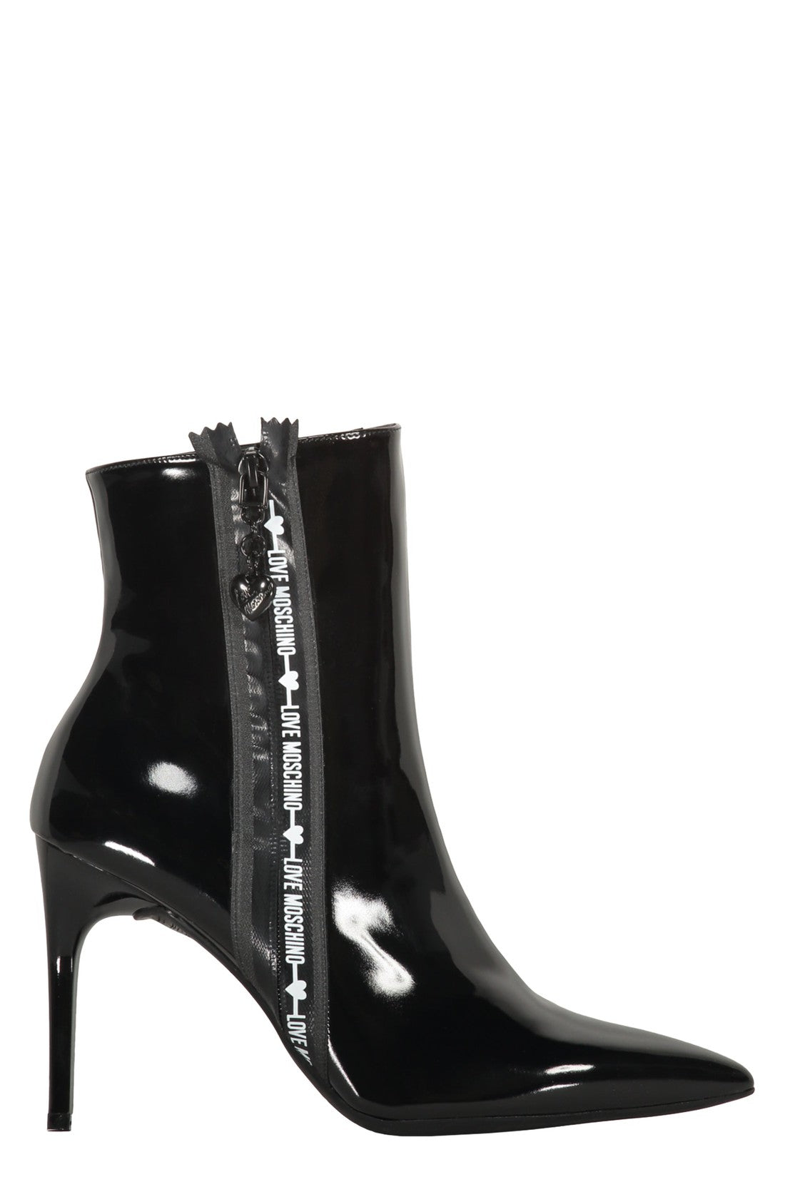 Love Moschino-OUTLET-SALE-Patent leather boots-ARCHIVIST