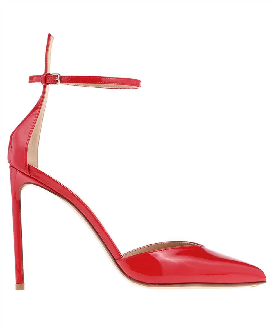 Francesco Russo-OUTLET-SALE-Patent leather pointy-toe pumps-ARCHIVIST