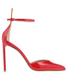 Francesco Russo-OUTLET-SALE-Patent leather pointy-toe pumps-ARCHIVIST