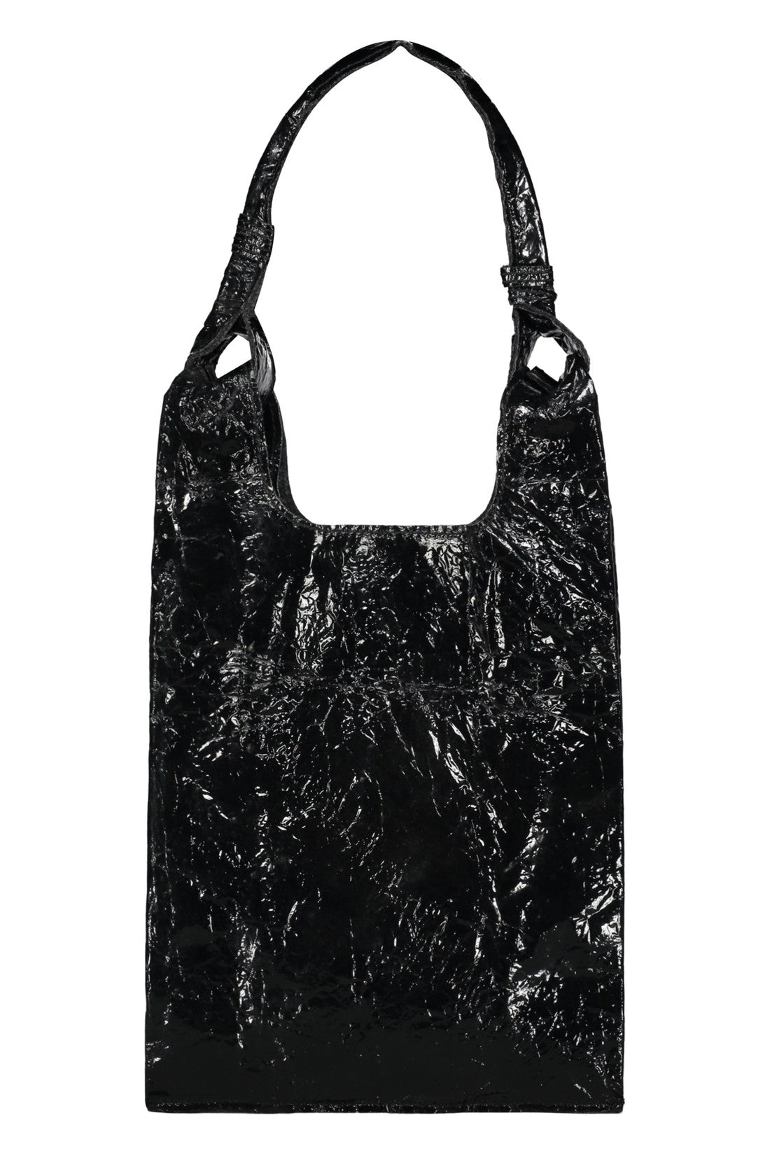 Anita Biliardi-OUTLET-SALE-Patent leather tote bag-ARCHIVIST