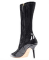 Francesco Russo-OUTLET-SALE-Patent pointy toe ankle boots-ARCHIVIST