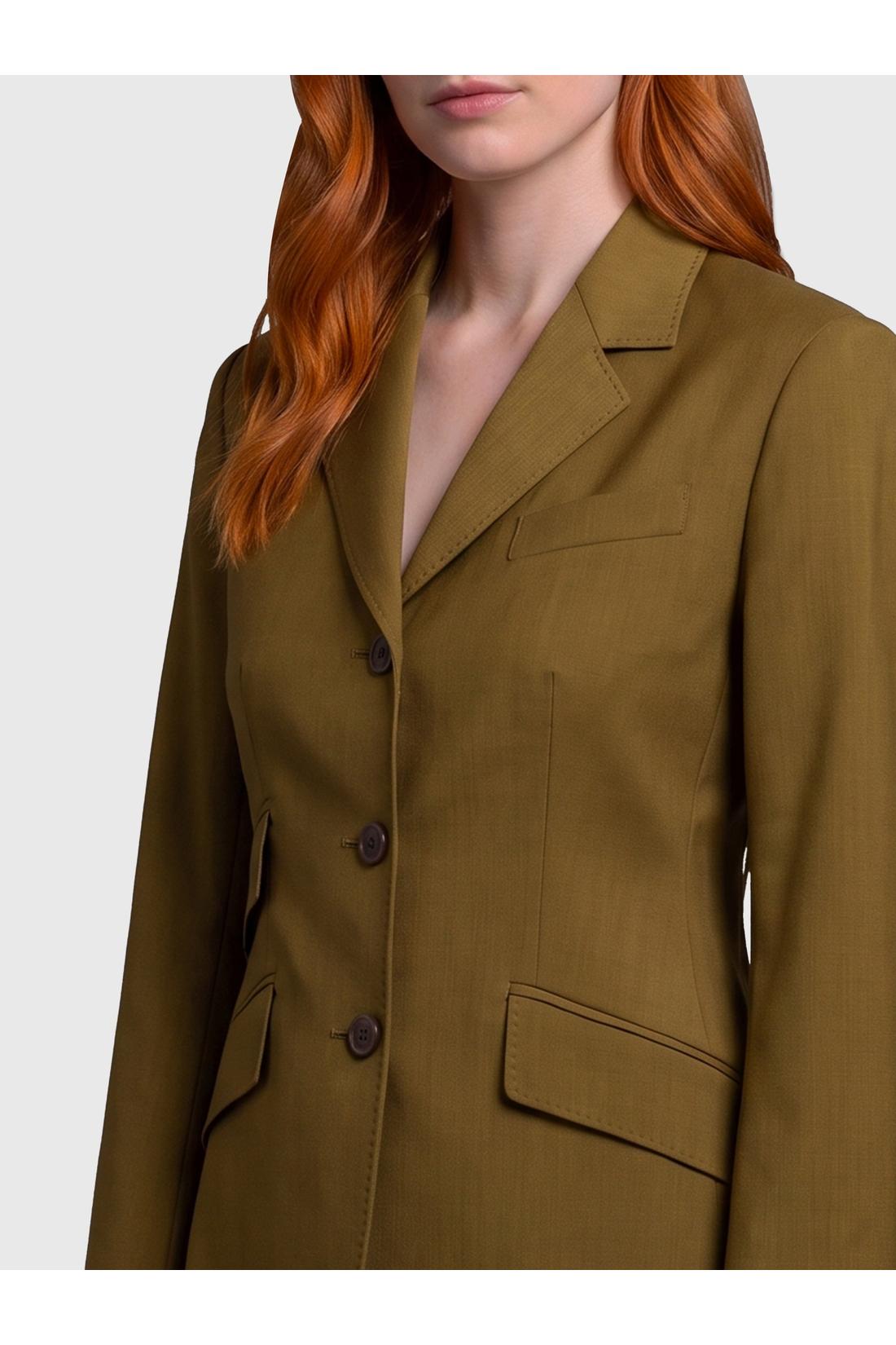 Max Mara-OUTLET-SALE-Patio wool jacket-ARCHIVIST