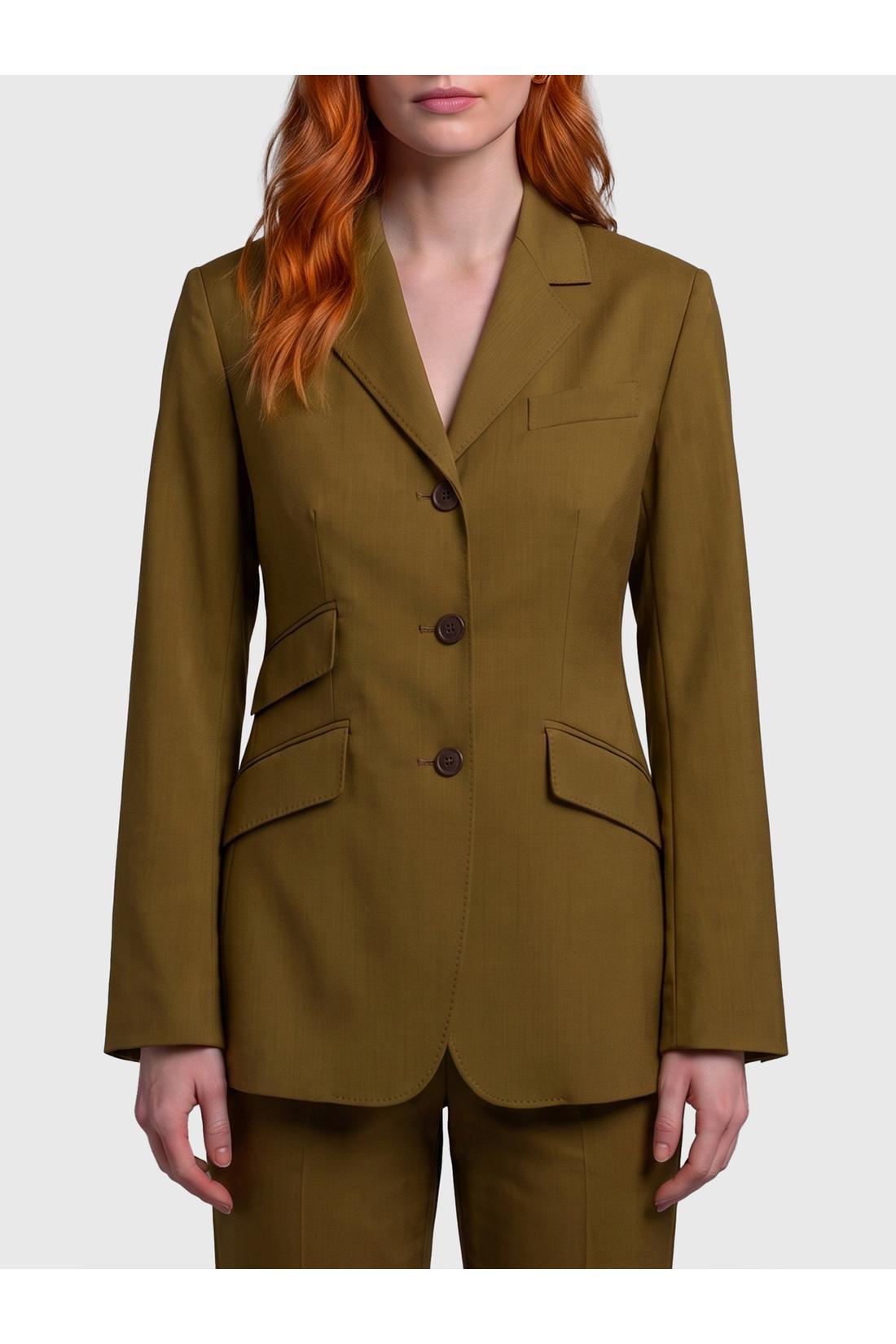 Max Mara-OUTLET-SALE-Patio wool jacket-ARCHIVIST