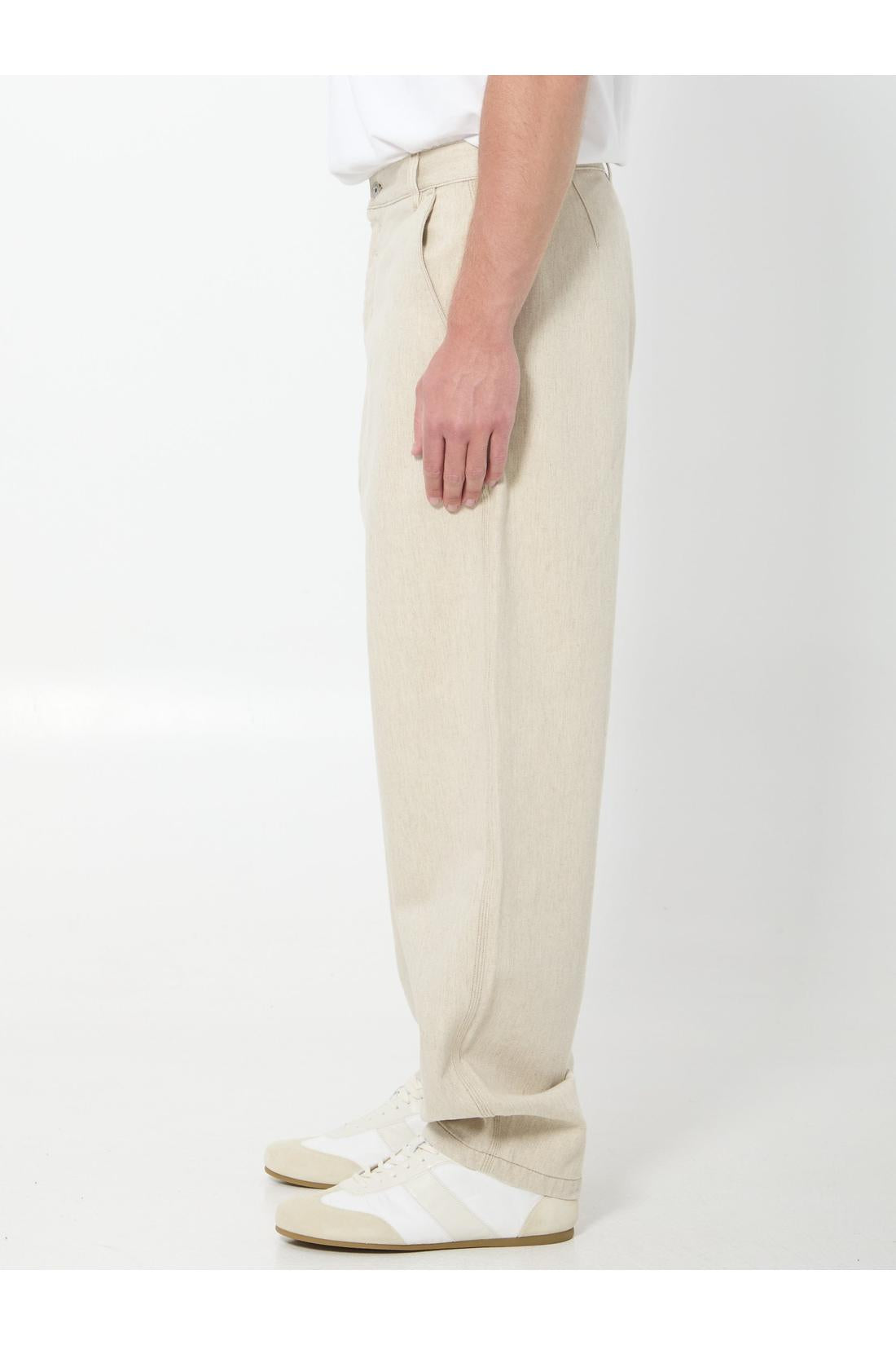 Jacquemus-OUTLET-SALE-Paysan de-Nimes denim pants-ARCHIVIST